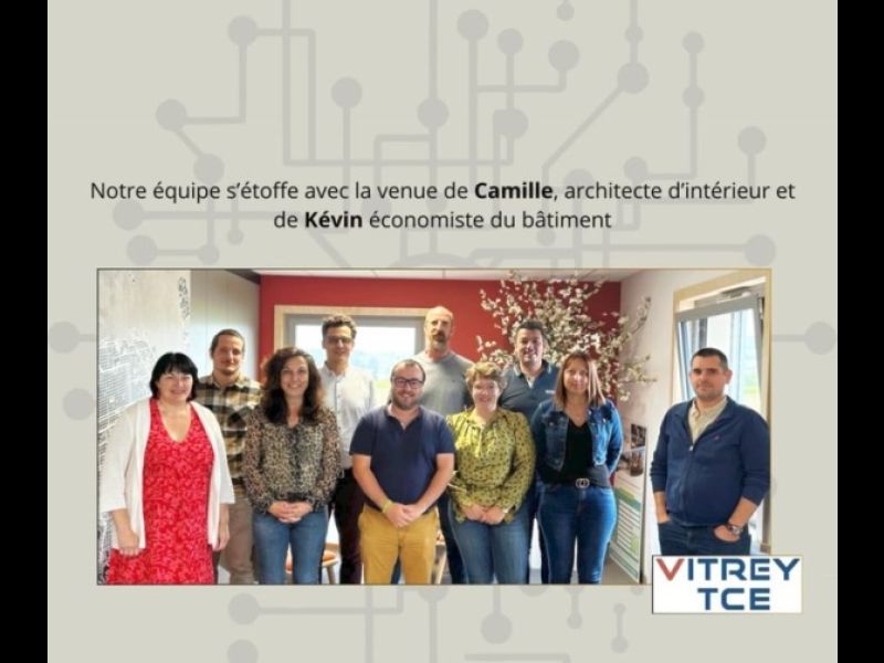 Bienvenue parmi nous à Camille et Kévin !